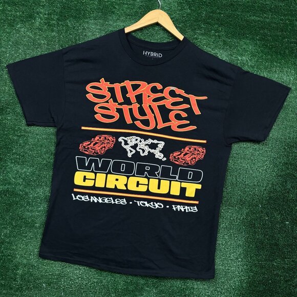 Street Style World Circuit Racing T-Shirt Size Large - Picture 3 of 5